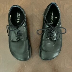 Groundies Palermo Black Leather dress shoes